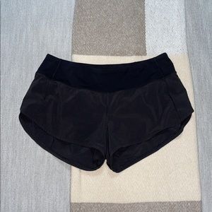 Lululemon Speed Up 2.5” Low Rise Shorts